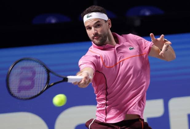 TENNIS - ATP, Tennis Herren Erste Bank Open VIENNA,AUSTRIA,23.OCT.24 - TENNIS - ATP World Tour, Erste Bank Open. Image shows Grigor Dimitrov (BUL).  GEPAxpictures xWalterxLuger