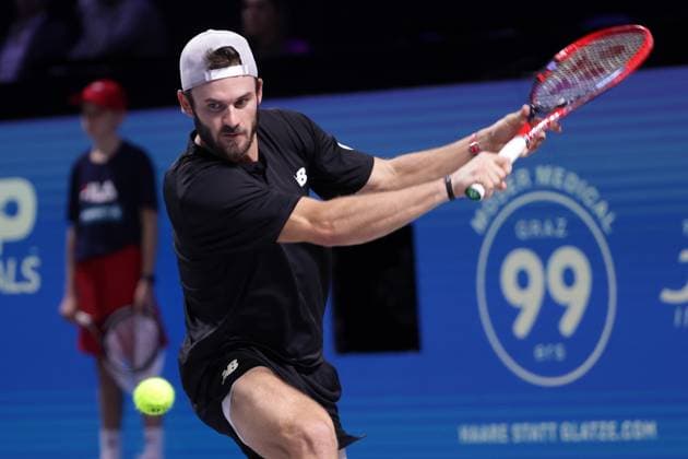TENNIS - ATP, Tennis Herren Erste Bank Open VIENNA,AUSTRIA,23.OCT.24 - TENNIS - ATP World Tour, Erste Bank Open. Image shows Tommy Paul (USA).  GEPAxpictures xWalterxLuger