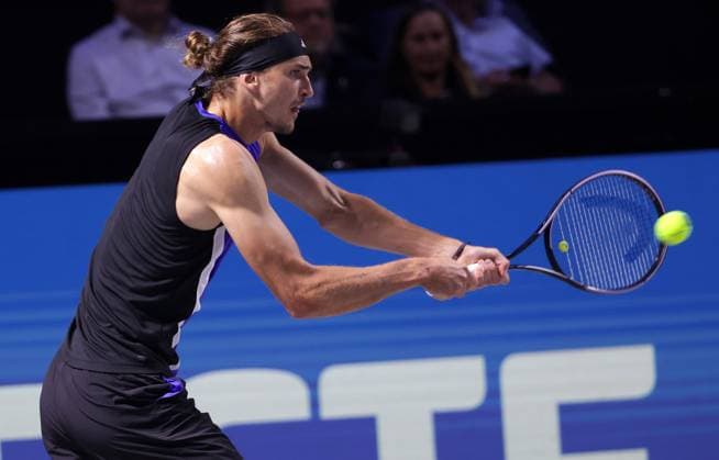 TENNIS - ATP, Tennis Herren Erste Bank Open VIENNA,AUSTRIA,23.OCT.24 - TENNIS - ATP World Tour, Erste Bank Open. Image shows Alexander Zverev (GER).  GEPAxpictures xWalterxLuger
