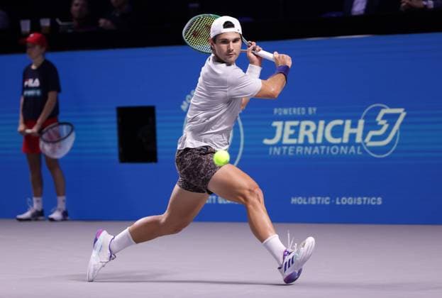 TENNIS - ATP, Tennis Herren Erste Bank Open VIENNA,AUSTRIA,23.OCT.24 - TENNIS - ATP World Tour, Erste Bank Open. Image shows Marcos Giron (USA).  GEPAxpictures xWalterxLuger