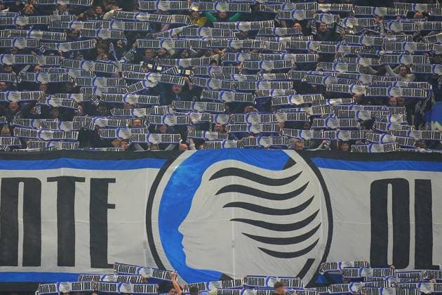 Atalanta s fans during the Uefa Champions League soccer match between Atalanta BC and Celtic FC at Gewiss Stadium in Bergamo, north Italy - Wednesday , October 23 , 2024. - Soccer .  Copyright: xSpada LaPressex