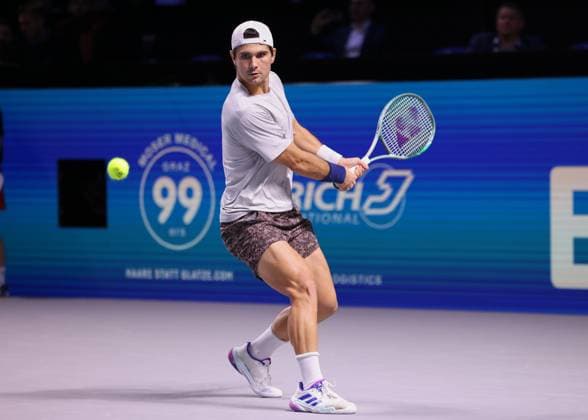 Marcos Giron Tennis ERSTE BANK OPEN 2024 ATP 500 Stadthalle Vienna Austria 23 October 2024 Copyright: xJuergenxHasenkopfx