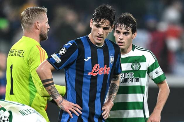 Db Bergamo 23 10 2024 - Champions League Atalanta-Celtic foto Daniele Buffa Image nella foto: Nicolo™ Zaniolo 