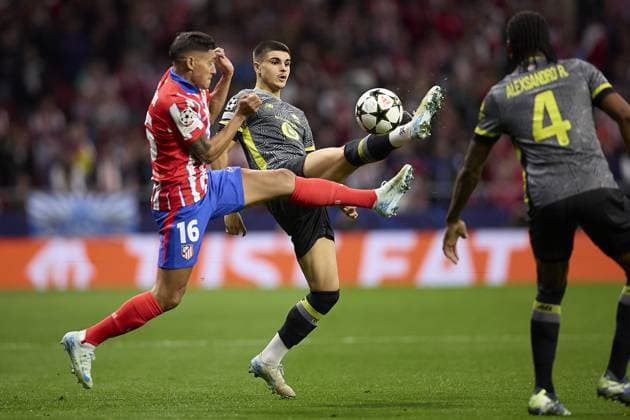 Football, CL, Atletico Madrid - OSC Lille