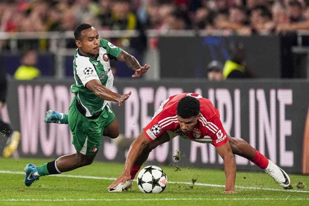 Football, CL, Benfica Lisbon - Feyenoord Rotterdam
