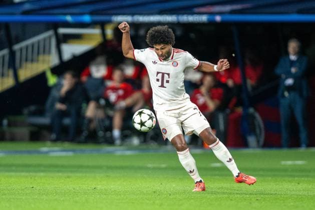 Serge Gnabry 7 FC Bayern Muenchen , FC Barcelona vs FC Bayern Muenchen, Champions League, Soccer, Matchday 3, 23 10 2024 Barcelona Catalonia Spain Copyright: xkolbert-press FelipexMondinox