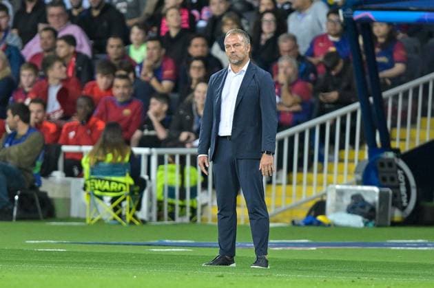 Head Coach Hansi Flick FC Barcelona , FC Barcelona vs FC Bayern Muenchen, Champions League, Soccer, Matchday 3, 23 10 2024 Barcelona Catalonia Spain Copyright: xkolbert-press FelipexMondinox