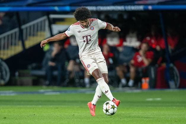 Serge Gnabry 7 FC Bayern Muenchen , FC Barcelona vs FC Bayern Muenchen, Champions League, Soccer, Matchday 3, 23 10 2024 Barcelona Catalonia Spain Copyright: xkolbert-press FelipexMondinox