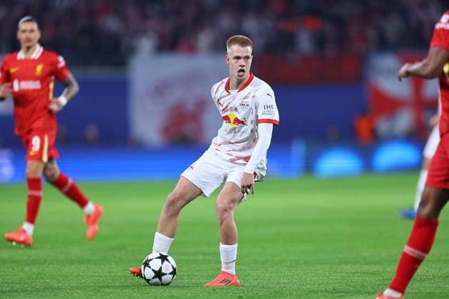 2024.10.23 Lipsk pilka nozna UEFA Liga Mistrzow sezon 2024 2025 RB Lipsk - Liverpool FC N z Arthur Vermeeren Foto Pawel Andrachiewicz PressFocus 2024.10.23 Leipzig Football - UEFA Champions League season 2024 2025 RB Leipzig - Liverpool FC Arthur Vermeeren Credit: Pawel Andrachiewicz PressFocus NEWSPIX.PL --- newspix.pl 