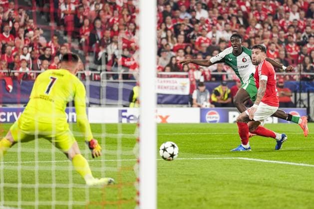 UEFA Champions League: SL Benfica v Feyenoord Lisbon - Ibrahim Osman of Feyenoord during the third round of new format of the UEFA Champions League 2024 2025. The match is set between SL Benfica and Feyenoord at Estadio da Luz on 23 October 2024 in Lisbon, Portugal. Copyright: xTomxBodex