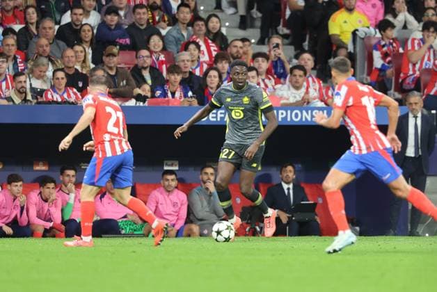 Foot Atletico Madrid Losc PHOTOPQR VOIX DU NORD STEPHANE MORTAGNE ; 23 10 2024 ; Madrid Match Atletico Madrid - Lille le Mercredi 23 octobre NORD France  Copyright: xPHOTOPQR VOIXxDUxNORD MAXPPPxSTEPHANExMORTAGNEx 20241023VDN2725 20241023VDN2761