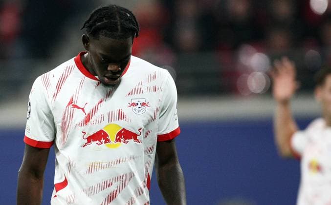 Lukeba , RB Leipzig-Liverpool, Uefa Champions League , Fußball , in der Red Bull Arena , Leipzig, Sachsen , Deutschland . Oktober 23, 2024 . Photo by: Davide Elias Ipa Photo Pressefoto DENL Copyright: xDavidexEliasx