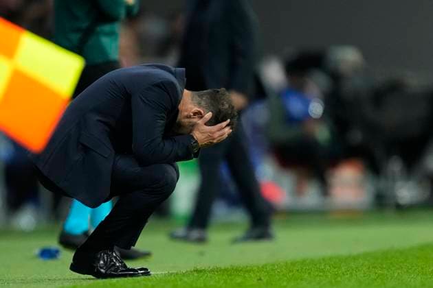Sport Bilder des Tages Atletico de Madrid v LOSC Lille - UEFA Champions League 2024 25 League Phase MD3 Diego Pablo Cholo Simeone head coach of Atletico de Madrid reacts during the UEFA Champions League 2024 25 League Phase MD3 match between Atletico de Madrid and LOSC Lille at Riyadh Air Metropolitano on October 23, 2024 in Madrid, Spain. Madrid Spain  Copyright: xJosexBretonx originalFilename:bretonhernandez-atletico241023_npTx5.jpg