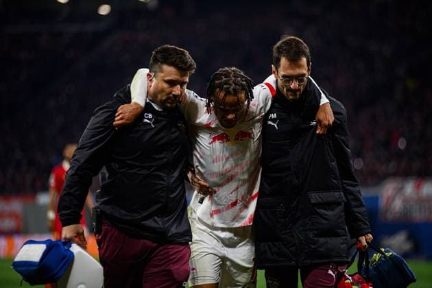 LEIPZIG, GERMANY - 23 OCTOBER, 2024: Xavi Simons, The match of UEFA Champions League RB Leipzig vs FC Liverpool at Red Bull Arena  Copyright: xVITALIIxVITLEOx