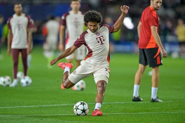 Serge Gnabry 7 FC Bayern Muenchen , FC Barcelona vs FC Bayern Muenchen, Champions League, Soccer, Matchday 3, 23 10 2024 Barcelona Catalonia Spain Copyright: xkolbert-press FelipexMondinox