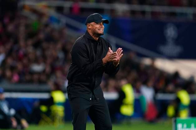 ESP: FC Barcelona, Barca and Bayern Munich. UEFA Champions League. Date 3. Bayern Munich head coach Vincent Kompany during the UEFA Champions League match between FC Barcelona and Bayern Munich played at Lluis Companys Stadium on October 23, 2024 in Barcelona, Spain. kpng Copyright: xSergioxRuizx xImagox PS_241023_BAR_BAY_055