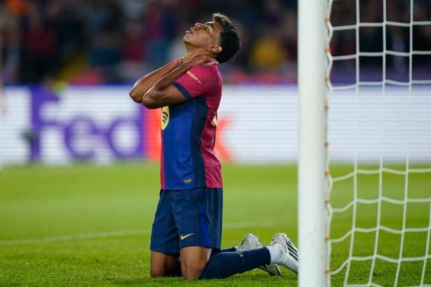 ESP: FC Barcelona, Barca and Bayern Munich. UEFA Champions League. Date 3. Lamine Yamal of FC Barcelona during the UEFA Champions League match between FC Barcelona and Bayern Munich played at Lluis Companys Stadium on October 23, 2024 in Barcelona, Spain. kpng Copyright: xSergioxRuizx xImagox PS_241023_BAR_BAY_047