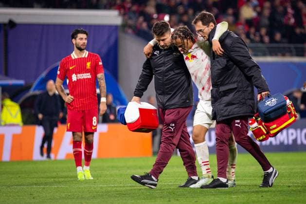 RB Leipzig v Liverpool, UEFA Champions League football, Leipzig, Germany Leipzig, Germany. 23rd, October 2024. Xavi Simons (10) of RB Leipzig leaves the pitch during the UEFA Champions League match between RB Leipzig and Liverpool at the Red Bull Arena in Leipzig. Germany, Leipzig  Copyright: xGonzalesxPhoto InakixEsnaolax