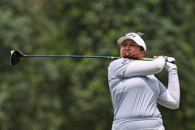 KUALA LUMPUR, - OCTOBER 24: Lilia Vu of United States of America play a shot during the first round of the 2024 LPGA, Golf Damen Maybank Championship held at Kuala Lumpur Golf and Country Club in Kuala Lumpur, Malaysia. (Photo by Hazrin Yeob Men Shah Icon Sportswire) GOLF: OCT 24 LPGA Maybank Championship EDITORIAL USE ONLY Icon3782410243913