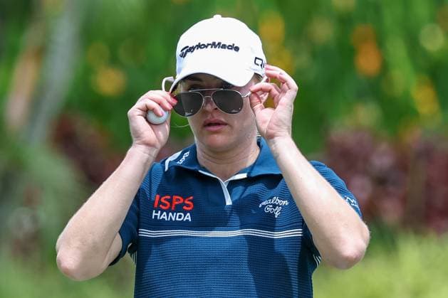 KUALA LUMPUR, - OCTOBER 24: Georgia Hall of England during the first round of the 2024 LPGA, Golf Damen Maybank Championship held at Kuala Lumpur Golf and Country Club in Kuala Lumpur, Malaysia. (Photo by Hazrin Yeob Men Shah Icon Sportswire) GOLF: OCT 24 LPGA Maybank Championship EDITORIAL USE ONLY Icon3782410246043