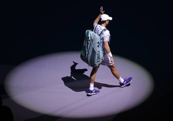 TENNIS - ATP, Tennis Herren Erste Bank Open VIENNA,AUSTRIA,24.OCT.24 - TENNIS - ATP World Tour, Erste Bank Open. Image shows Luciano Darderi (ITA).  GEPAxpictures xWalterxLuger