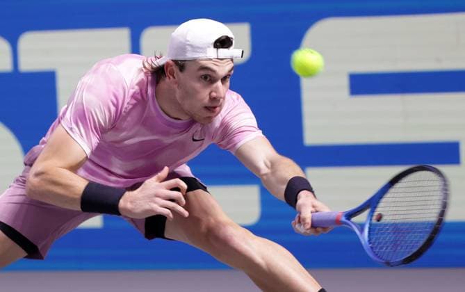 TENNIS - ATP, Tennis Herren Erste Bank Open VIENNA,AUSTRIA,24.OCT.24 - TENNIS - ATP World Tour, Erste Bank Open. Image shows Jack Draper (GBR).  GEPAxpictures xWalterxLuger