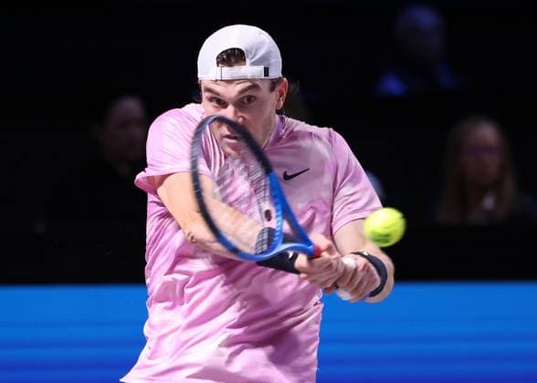Jack Draper Tennis ERSTE BANK OPEN 2024 ATP 500 Stadthalle Vienna Austria 24 October 2024 Copyright: xJuergenxHasenkopfx