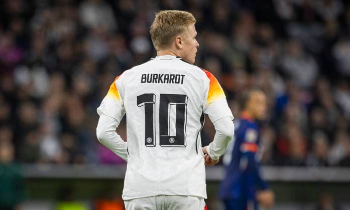 Munich, Germany 14th Oct 2024 Jonathan Burkardt DFB Germany Netherlands Germany Netherlands 14 10 2024