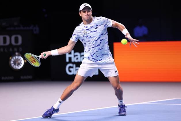 Luciano Darderi ITA Tennis ERSTE BANK OPEN 2024 ATP 500 Stadthalle Vienna Austria 24 October 2024 Copyright: xJuergenxHasenkopfx