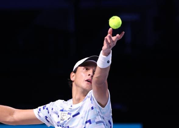 Luciano Darderi ITA Tennis ERSTE BANK OPEN 2024 ATP 500 Stadthalle Vienna Austria 24 October 2024 Copyright: xJuergenxHasenkopfx
