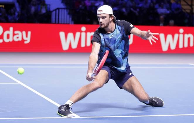 TENNIS - ATP, Tennis Herren Erste Bank Open VIENNA,AUSTRIA,24.OCT.24 - TENNIS - ATP World Tour, Erste Bank Open. Image shows Tomas Machac (CZE).  GEPAxpictures xWalterxLuger
