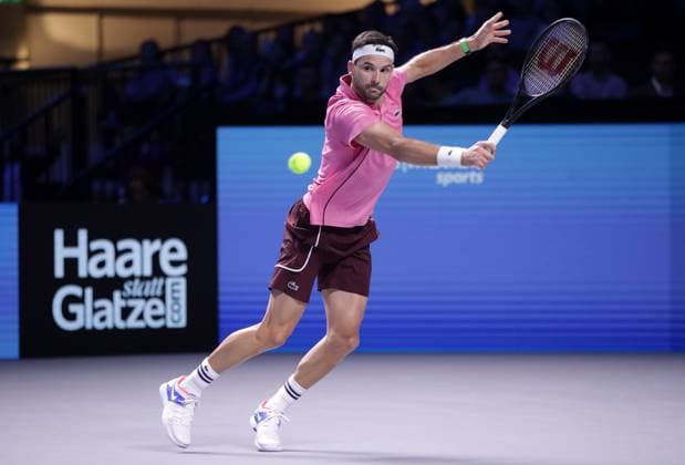 TENNIS - ATP, Tennis Herren Erste Bank Open VIENNA,AUSTRIA,24.OCT.24 - TENNIS - ATP World Tour, Erste Bank Open. Image shows Grigor Dimitrov (BUL).  GEPAxpictures xWalterxLuger
