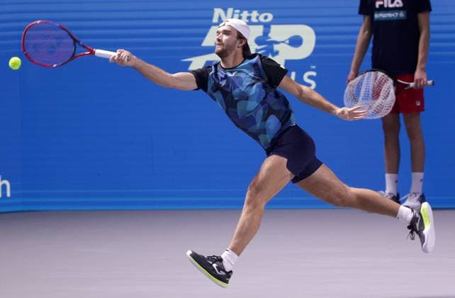 TENNIS - ATP, Tennis Herren Erste Bank Open VIENNA,AUSTRIA,24.OCT.24 - TENNIS - ATP World Tour, Erste Bank Open. Image shows Tomas Machac (CZE).  GEPAxpictures xWalterxLuger