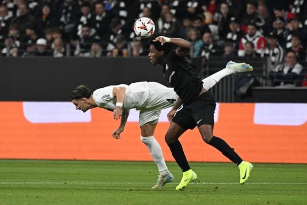 Football, EL, Eintracht Frankfurt - Rigas Futbola Skola