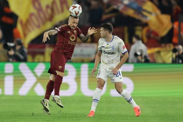 Football, EL, AS Roma - Dynamo Kiev