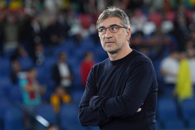 Roma s head coach Daniele De Rossi during the UEFA Europa League single group between Roma and Dinamo Kiev at the Olympic Stadium in Rome, Italy - Thursday 24 October 2024 - Soccer  Copyright: xAlfredoxFalcone LaPressex