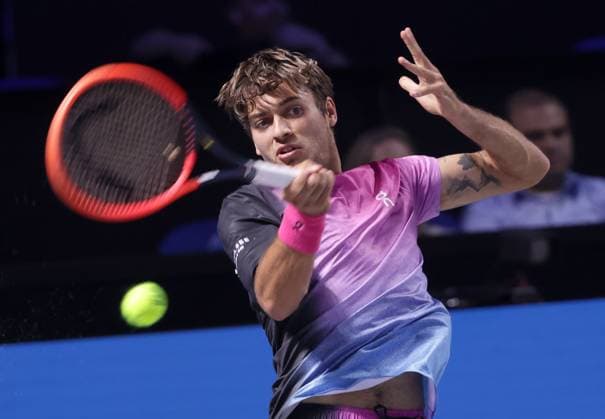 TENNIS - ATP, Tennis Herren Erste Bank Open VIENNA,AUSTRIA,24.OCT.24 - TENNIS - ATP World Tour, Erste Bank Open. Image shows Flavio Cobolli (ITA).  GEPAxpictures xWalterxLuger