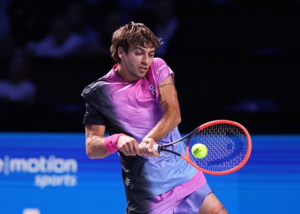 Flavio Cobolli ITA Tennis ERSTE BANK OPEN 2024 ATP 500 Stadthalle Vienna Austria 24 October 2024 Copyright: xJuergenxHasenkopfx