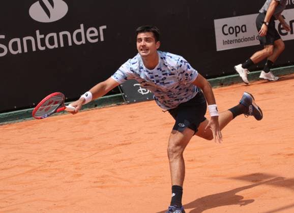 RECORD DATE NOT STATED Gustavo heide advances to the quarterfinals at the challenger curitiba Curitiba (pr), 10 24 2024- ATP, Tennis Herren challenger curitiba gustavo heide tomas barrios vera- tennis player gustavo heide (bra) beat tennis player tomas barrios vera (chi) in a match valid for the round of 16 of the atp challenger curitiba on the graciosa country club court on the afternoon of this thursday, october 24, 2024. (Foto: Edson De Souza Thenews2 imago images) SPO  Copyright: xEdsonxdexSouzax
