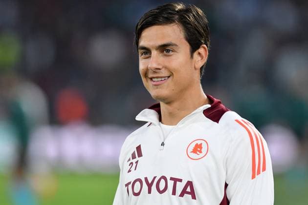 Soccer, Europa League first qualifying round , Roma v Dynamo Kiyv Paulo Dybala of AS Roma during the Europa League first qualifying round - 3rd leg match between Roma v Dynamo Kiyv at Olympic stadium, Italy, Oct 24th, 2024. Imago-Images Emmefoto Copyright: xImago-Images Emmefotox