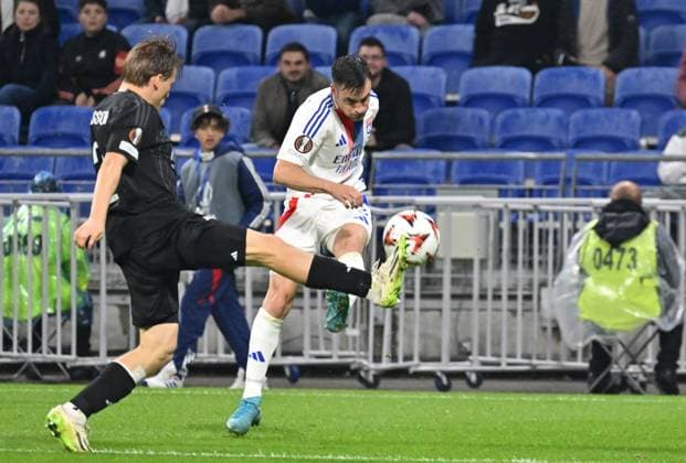 Ersin Destanoglu (besiktas) FOOTBALL: Olympique Lyonnais vs Besiktas - 24 10 2024 FredericChambert Panoramic 