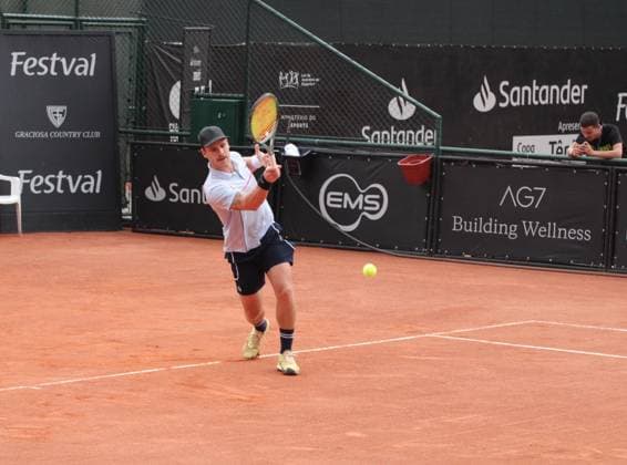 RECORD DATE NOT STATED Mateus alves advances to the quarterfinals of the ATP, Tennis Herren challenger curitiba Curitiba (pr) 10 24 2024- tennis atp challenger curitiba mateus alves karue sell- in the duel between brazilian tennis players mateus alves beat karue sell by 7 6, 3 6 and 7 5 and advanced to the quarterfinals, match played on the graciosa country club court on the afternoon of this thursday, october 24, 2024. (Foto: Edson De Souza Thenews2 imago images)  Copyright: xEdsonxdexSouzax