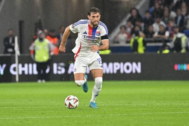 Tanner Tessmann (lyon) FOOTBALL: Olympique Lyonnais vs Besiktas - 24 10 2024 FredericChambert Panoramic 