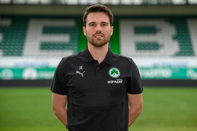 24 10 2024 SpVgg Greuther Fürth Kleeblatt Spielvereinigung 2 Soccer Bundesliga Season 2024 2025 Photo appointment Portrait appointment Presentation Press appointment Single photo Single photo Portrait Portrait Headshot Julian Kolbeck Co Trainer SpVgg Greuther Fürth