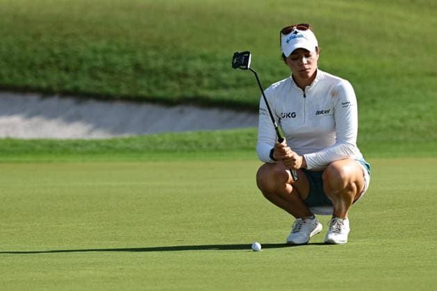 KUALA LUMPUR, - OCTOBER 25: Gaby Lopez of Mexico play a shot during the second round of the 2024 LPGA, Golf Damen Maybank Championship held at Kuala Lumpur Golf and Country Club in Kuala Lumpur, Malaysia on October 25, 2024, (Photo by Hazrin Yeob Men Shah Icon Sportswire) GOLF: OCT 25 LPGA Maybank Championship EDITORIAL USE ONLY Icon3782410250635