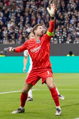 UEFA Europa League Eintracht Frankfurt FC Riga FS, 24 10 2024 Kevin Trapp Eintracht Frankfurt 1 , Eintracht Frankfurt FC Riga FS, Frankfurt, Deutsche Bank Park, 24 10 2024 Copyright: xBEAUTIFULxSPORTS Gawlikx