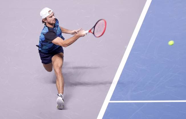 TENNIS - ATP, Tennis Herren Erste Bank Open VIENNA,AUSTRIA,25.OCT.24 - TENNIS - ATP World Tour, Erste Bank Open. Image shows Tomas Machac (CZE).  GEPAxpictures xWalterxLuger