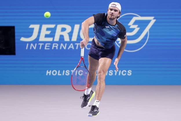 TENNIS - ATP, Tennis Herren Erste Bank Open VIENNA,AUSTRIA,25.OCT.24 - TENNIS - ATP World Tour, Erste Bank Open. Image shows Tomas Machac (CZE).  GEPAxpictures xWalterxLuger