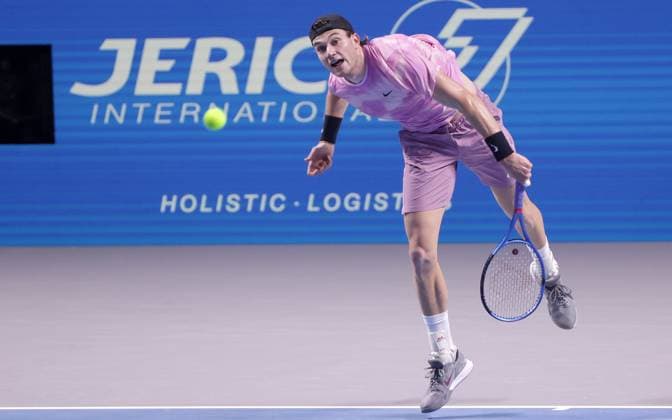 TENNIS - ATP, Tennis Herren Erste Bank Open VIENNA,AUSTRIA,25.OCT.24 - TENNIS - ATP World Tour, Erste Bank Open. Image shows Jack Draper (GBR).  GEPAxpictures xWalterxLuger