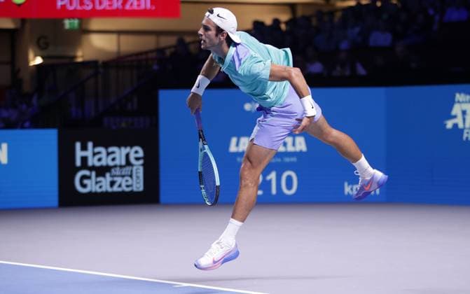 TENNIS - ATP, Tennis Herren Erste Bank Open VIENNA,AUSTRIA,25.OCT.24 - TENNIS - ATP World Tour, Erste Bank Open. Image shows Lorenzo Musetti (ITA).  GEPAxpictures xWalterxLuger